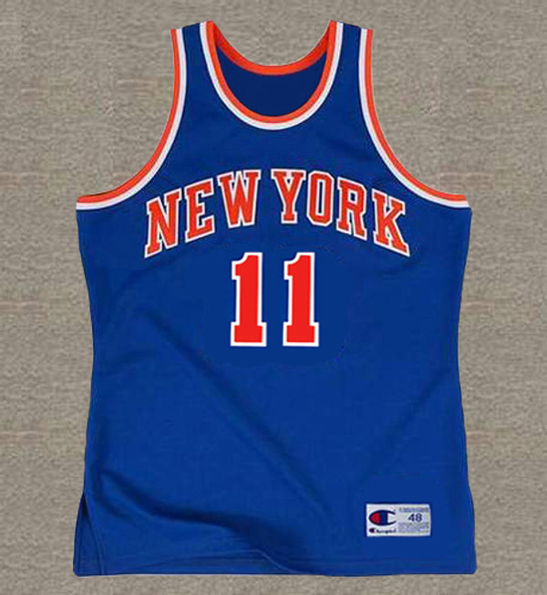BOB McADOO New York Knicks 1977 Throwback NBA Basketball Jersey - FRONT