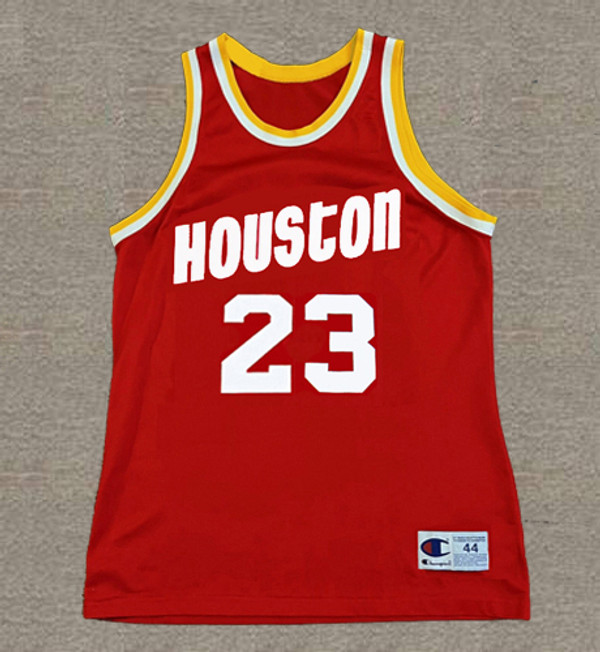 CALVIN MURPHY Houston Rockets 1978 Throwback NBA Basketball Jersey - FRONT