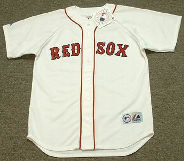 PEDRO MARTINEZ Boston Red Sox 2004 Majestic Throwback Home Baseball Jersey