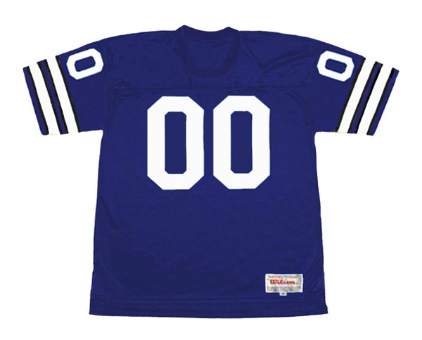 DALLAS COWBOYS 1970's Throwback Away NFL Customized Jersey - FRONT