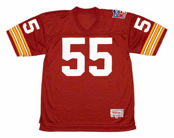 CHRIS HANBURGER Washington Redskins 1969 Throwback NFL Football Jersey - FRONT