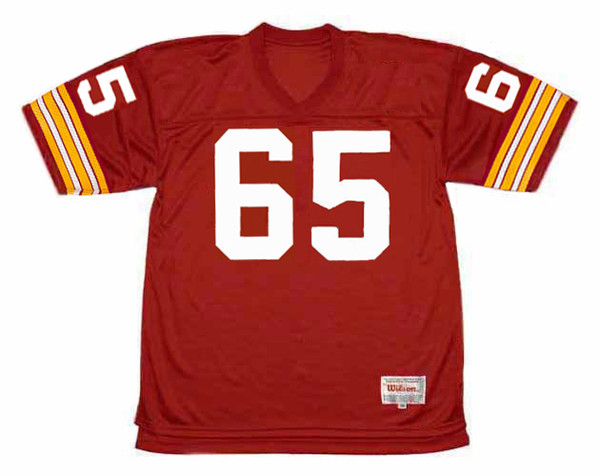 DAVE BUTZ Washington Redskins 1978 Throwback NFL Football Jersey - FRONT