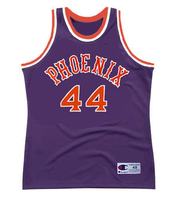 Charles Barkley Phoenix Suns Retro Purple Jersey  Charles barkley, La  lakers jersey, Michael jordan jersey