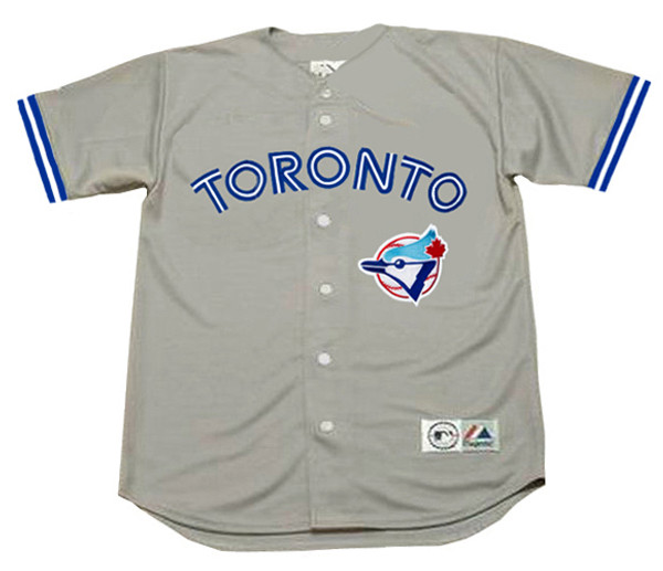 TORONTO BLUE JAYS 1990's Majestic Throwback Away Jersey Customized "Any Name &  Number(s)"