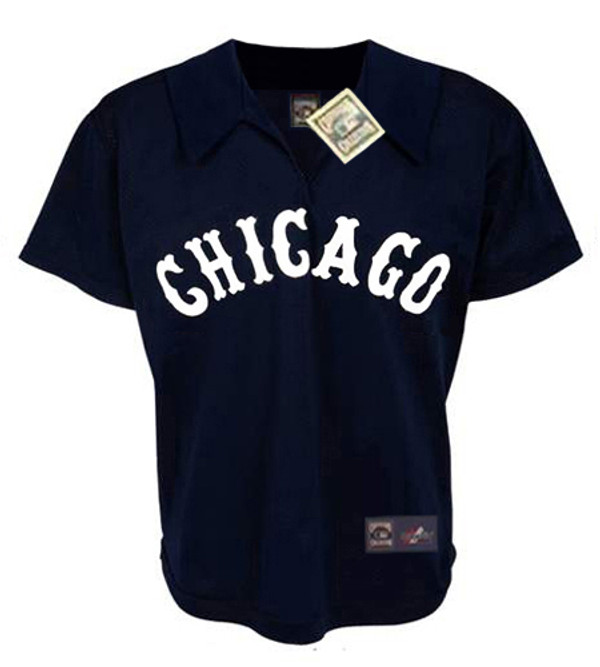 CARLTON FISK  Chicago White Sox 1981 Away Majestic Throwback