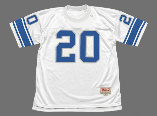 BILLY SIMS Detroit Lions 1980 Throwback NFL Football Jersey - FRONT