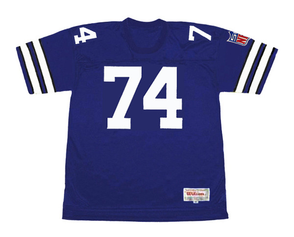 BOB LILLY Dallas Cowboys 1969 Throwback NFL Football Jersey - FRONT