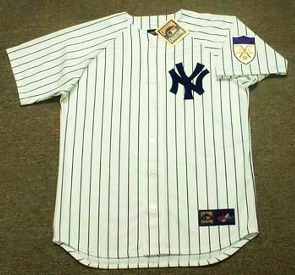 PHIL RIZZUTO New York Yankees 1951 Majestic Cooperstown Throwback Home Jersey