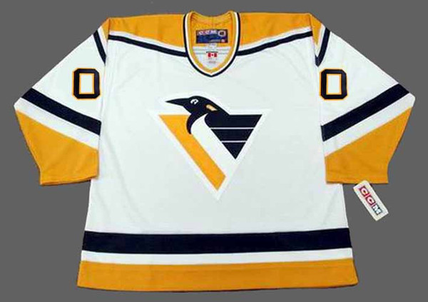 PITTSBURGH PENGUINS 1990's CCM Throwback Home Jersey Customized "Any Name & Number(s)"