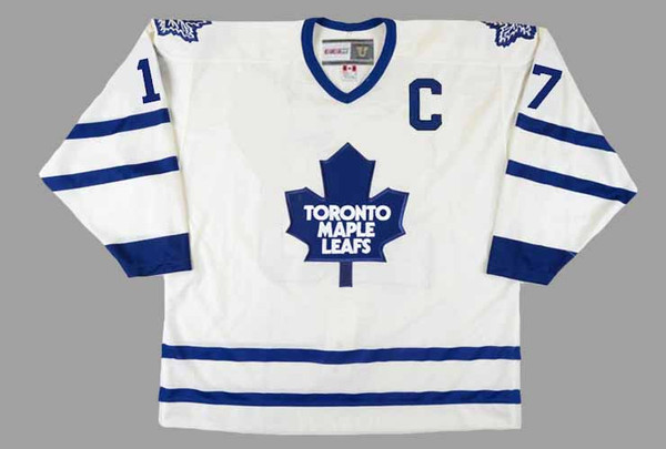 WENDEL CLARK Toronto Maple Leafs 1993 Home CCM Vintage Throwback NHL Jersey - FRONT