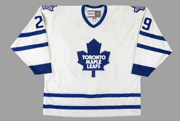 FELIX POTVIN Toronto Maple Leafs 1993 Home CCM Throwback NHL Hockey Jersey - FRONT