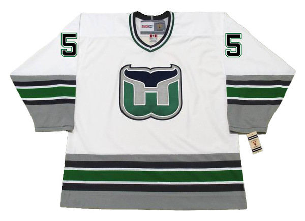 1996 Home CCM KEITH PRIMEAU Hartford Whalers Hockey Jersey - FRONT