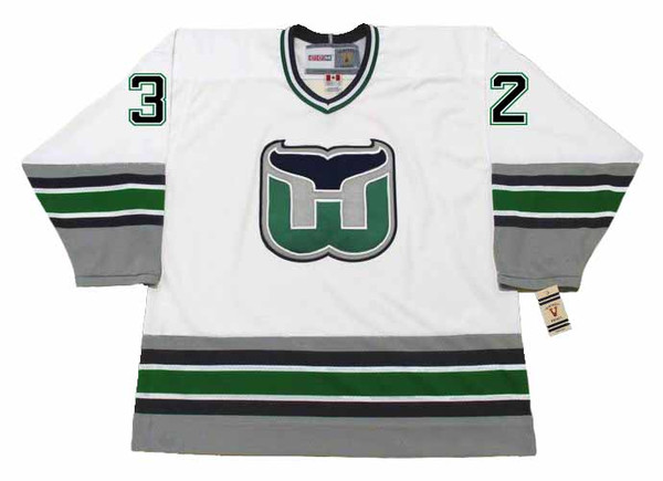 STU GRIMSON Hartford Whalers 1996 Home CCM Vintage Throwback NHL Jersey - FRONT