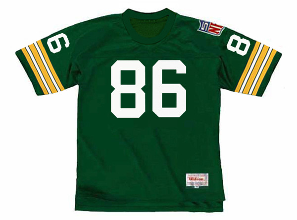 BOYD DOWLER Green Bay Packers 1969 Throwback NFL Football Jersey - front