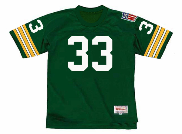 JIM GRABOWSKI Green Bay Packers 1969 Throwback NFL Football Jersey - front