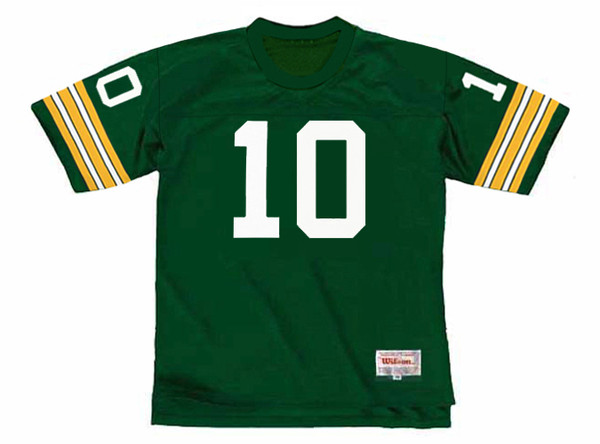 LYNN DICKEY Green Bay Packers 1973 Throwback NFL Football Jersey - front