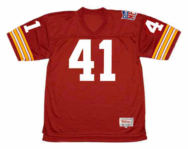 MIKE BASS Washington Redskins 1969 Throwback NFL Football Jersey - FRONT