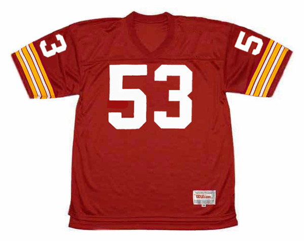 HAROLD McLINTON Washington Redskins 1974 Throwback NFL Football Jersey - front