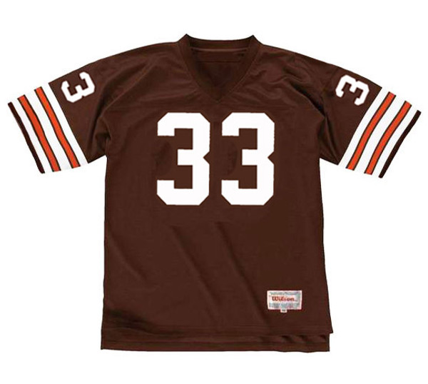 REGGIE RUCKER Cleveland Browns 1978 Throwback NFL Football Jersey - FRONT