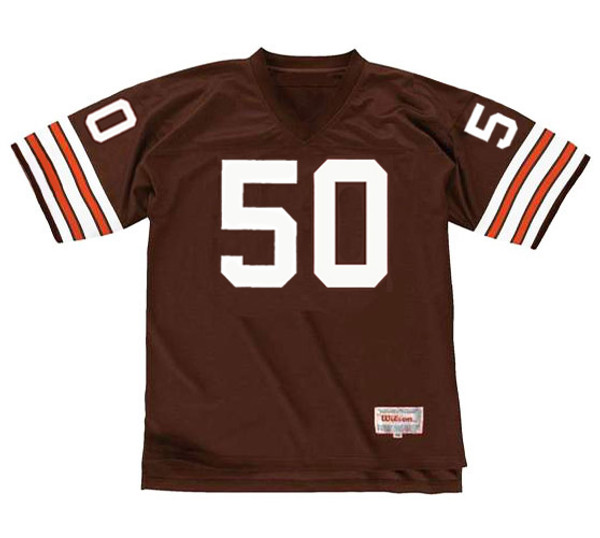 TOM COUSINEAU Cleveland Browns 1983 Throwback NFL Football Jersey - FRONT