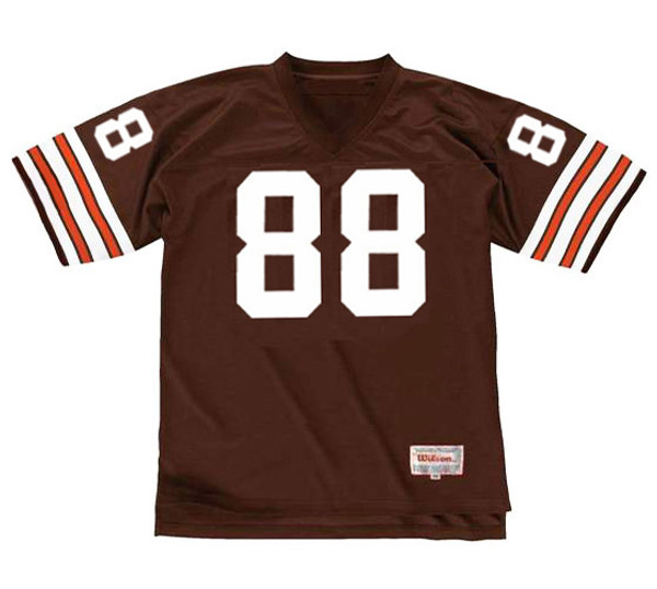 REGGIE LANGHORNE Cleveland Browns 1985 Throwback NFL Football Jersey - FRONT
