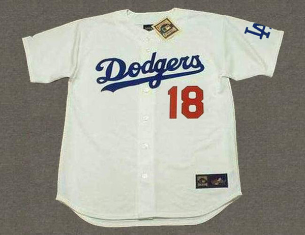 YOSHINOBU YAMAMOTO Los Angeles Dodgers Home Majestic Baseball Jersey - FRONT