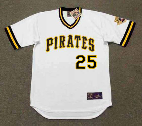 BOBBY BONILLA Pittsburgh Pirates 1990 Home Majestic Throwback Baseball Jersey - front