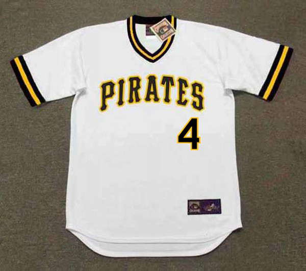 DALE BERRA Pittsburgh Pirates 1983 Home Majestic Throwback Baseball Jersey - front