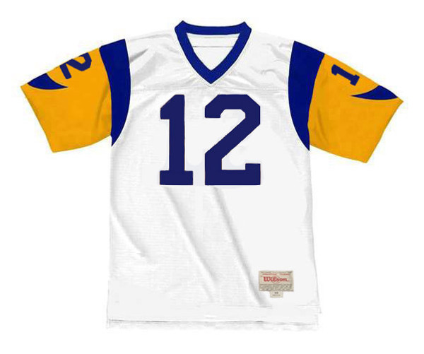 JOE NAMATH Los Angeles Rams 1977 Away Throwback NFL Football Jersey - front