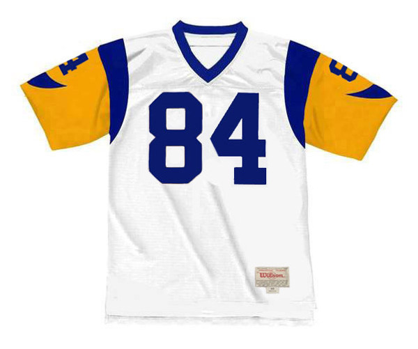 JACK SNOW Los Angeles Rams 1974 Away Throwback NFL Football Jersey - front