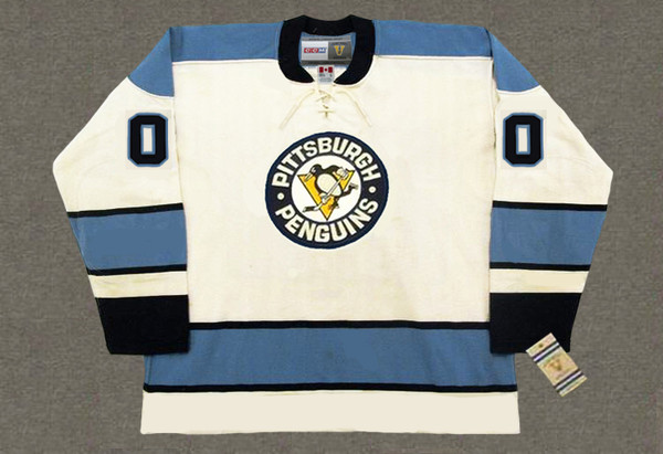 PITTSBURGH PENGUINS 1960's Away CCM Vintage Customized Jersey - FRONT