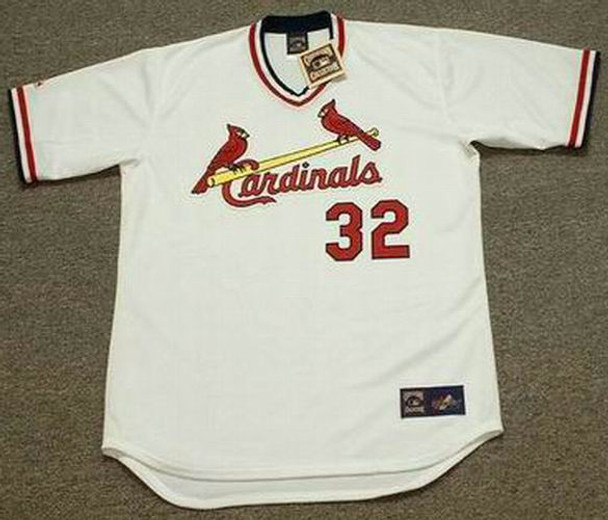 STEVE CARLTON St. Louis Cardinals 1971 Majestic Cooperstown Home