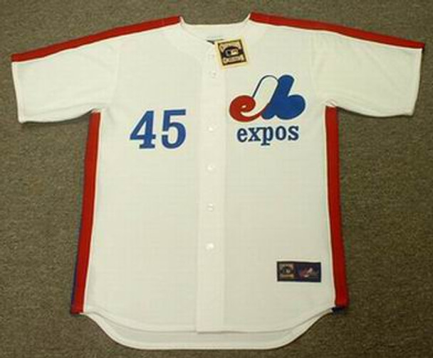 MAJESTIC  RUSTY STAUB Montreal Expos 1969 Cooperstown Baseball Jersey