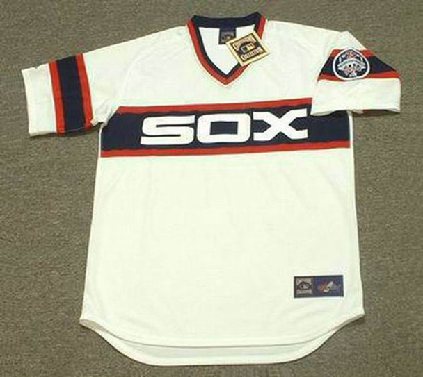 Ed Farmer Chicago White Sox 1980 Home Baseball Throwback 