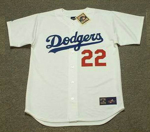 White Nike MLB Los Angeles Dodgers Cooperstown Jersey