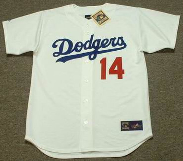 MIKE SCIOSCIA Los Angeles Dodgers 1988 Majestic Cooperstown Throwback Home  Jersey - Custom Throwback Jerseys