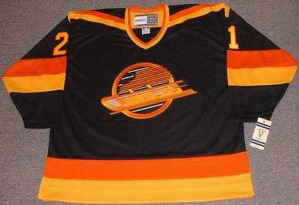 CAM NEELY Vancouver Canucks 1985 CCM Vintage Throwback Home Hockey Jersey -  Custom Throwback Jerseys