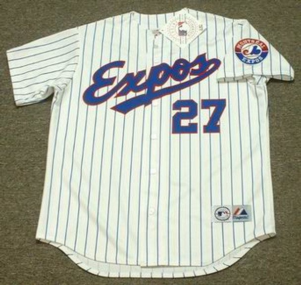 VLADIMIR GUERRERO Montreal Expos 1999 Home Majestic Baseball