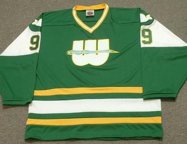 GORDIE HOWE AUTOGRAPHED WHA JERSEY NEW ENGLAND WHALERS