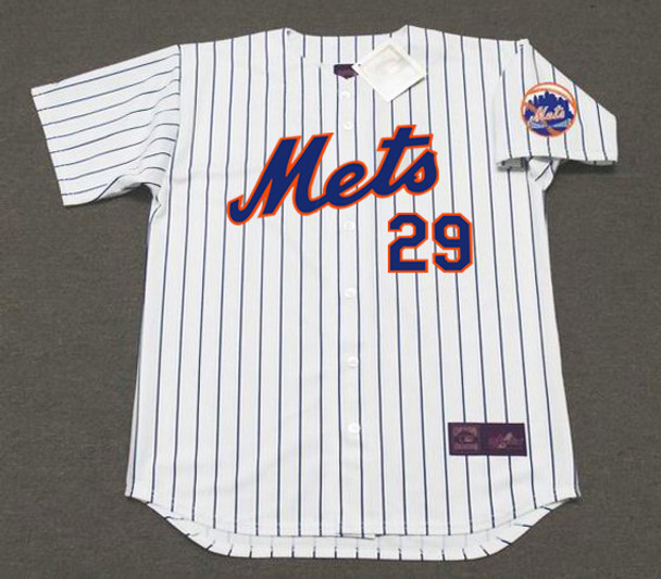 MICKEY LOLICH  New York Mets 1976 Home Majestic MLB Throwback Jersey