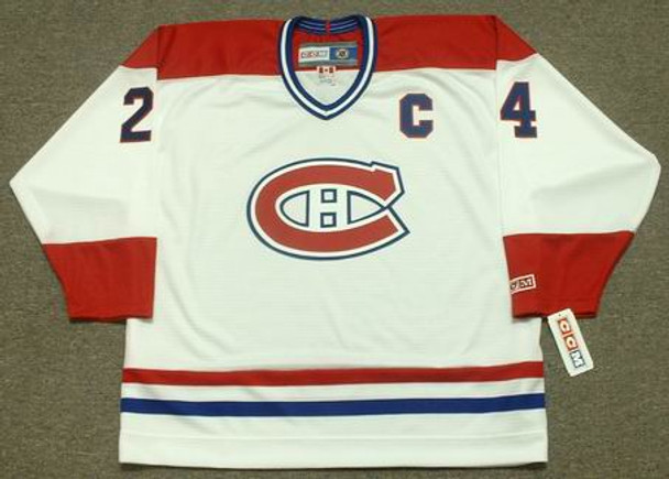 Chris Chelios 1990 Montreal Canadiens Away Throwback NHL Hockey Jersey
