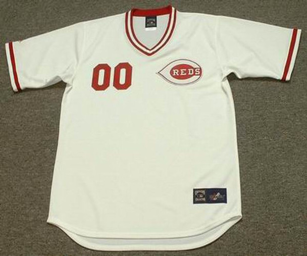 Customized 1970's Cincinnati Reds 1970'S Cooperstown Home Majestic