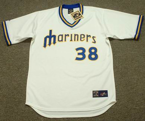 FLOYD BANNISTER Seattle Mariners 1979 Majestic Cooperstown Throwback  Baseball Jersey - Custom Throwback Jerseys