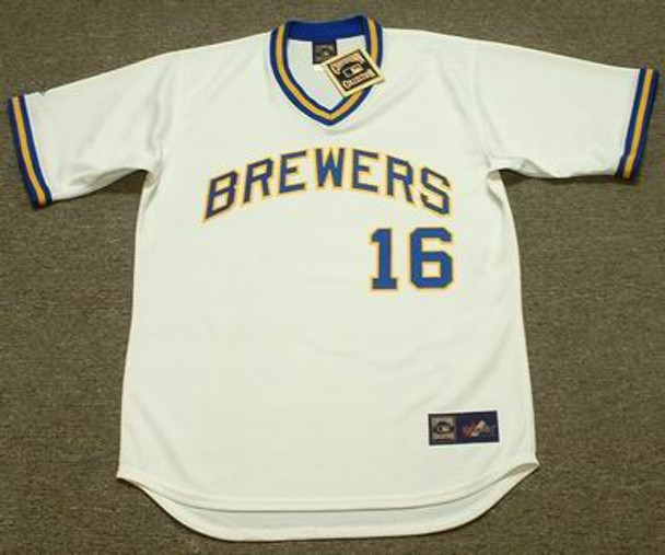 SIXTO LEZCANO Milwaukee Brewers 1979 Majestic Cooperstown Throwback Home  Jersey - Custom Throwback Jerseys