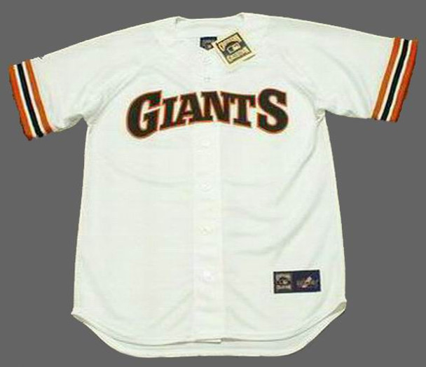 Barry Bonds Jersey - San Francisco Giants 1993 Home Throwback MLB ...