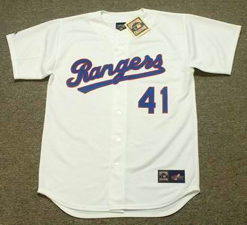 KEVIN BROWN Texas Rangers 1992 Majestic Cooperstown Throwback