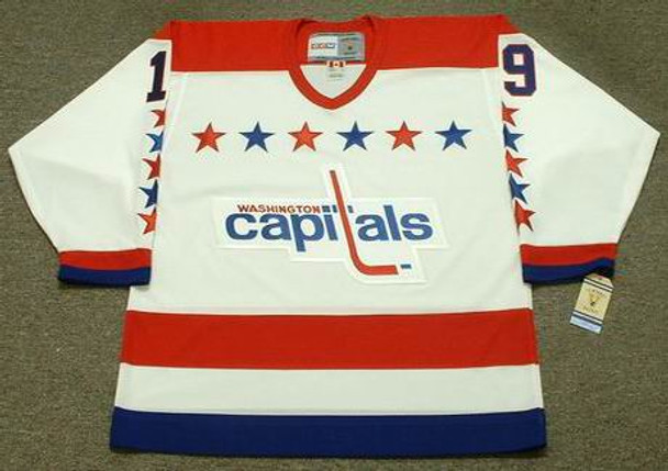 DINO CICCARELLI Washington Capitals 1990 CCM Vintage Throwback NHL Hockey  Jersey - Custom Throwback Jerseys