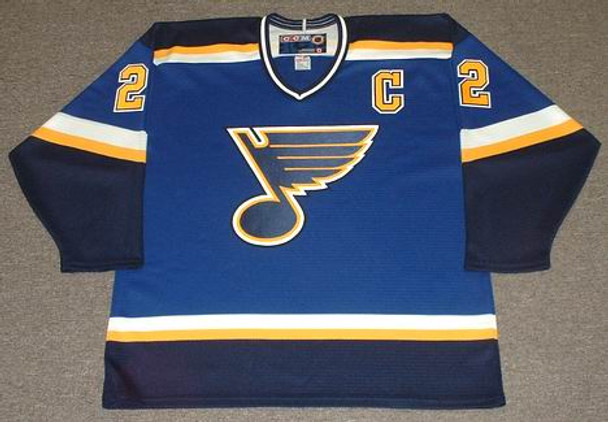 Vintage St. Louis Blues CCM Hockey Jersey NHL Retro Dual Colors Size L