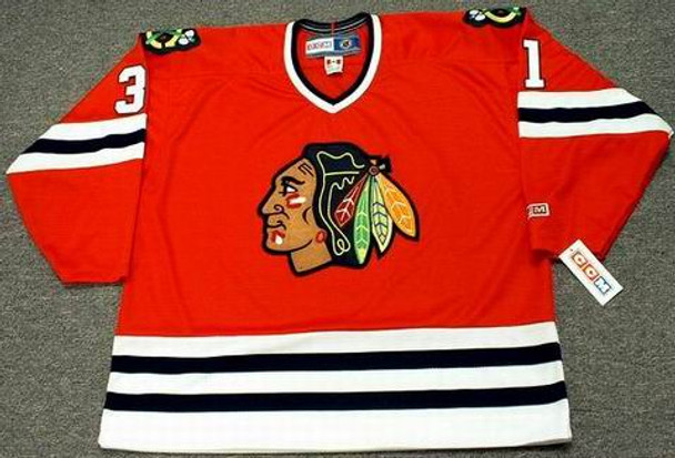 ANY NAME AND NUMBER CHICAGO BLACKHAWKS CCM VINTAGE 1992 REPLICA