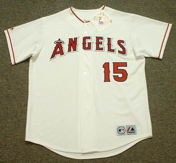 TIM SALMON | Anaheim Angels 2002 Home Majestic Throwback